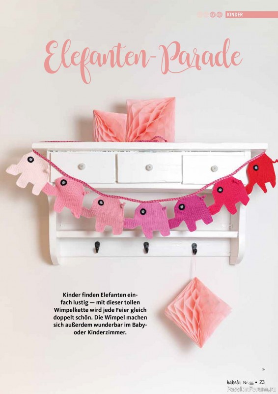 Вязаные проекты в журнале «Hakeln das MaschenMagazin №55 2026»