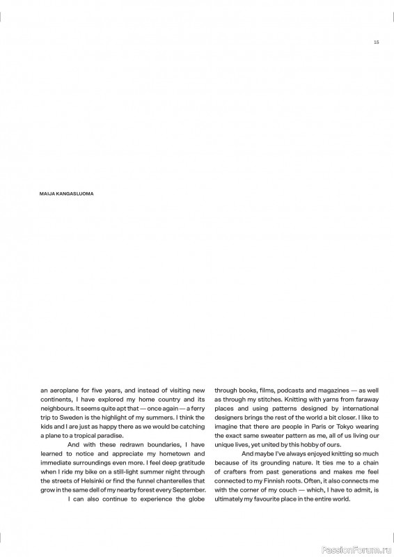 Вязаные проекты в журнале «Laine Magazine №26 2025».