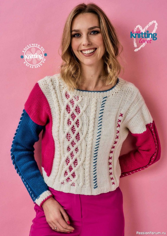 Вязаные проекты в журнале «Simply Knitting №280 2026»