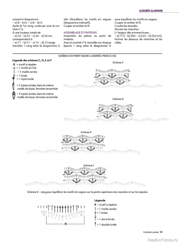 Вязаные проекты крючком в журнале «Crochet a porter - Fevrier/Avril 2026»