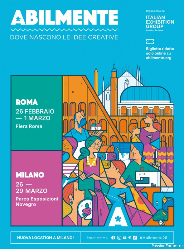 Коллекция проектов для рукодельниц в журнале &laquo;Mani di Fata - Marzo 2026&raquo;