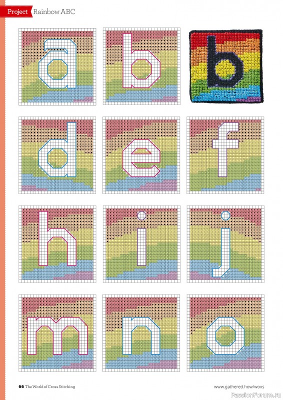 Коллекция вышивки в журнале &laquo;The World of Cross Stitching №372 2026&raquo;