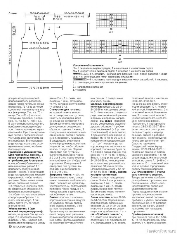 Вязаные модели для всей семьи в журнале "Creazion №1 2022"