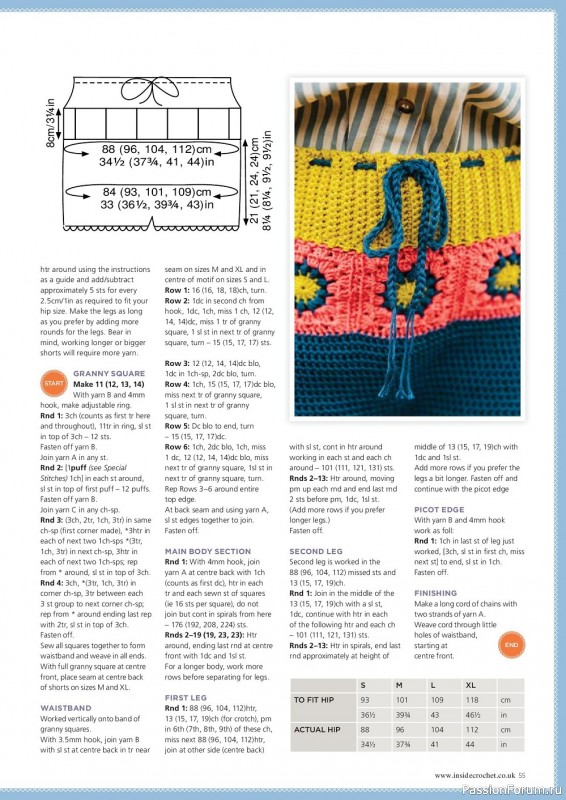 Вязаные модели крючком в журнале «Inside Crochet №137 2021»