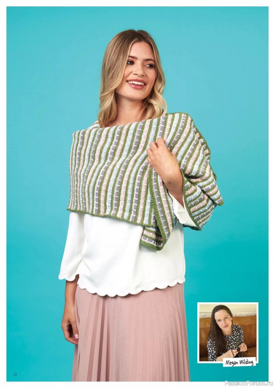 Вязаные проекты крючком в журнале «Crochet Now №124 2025»