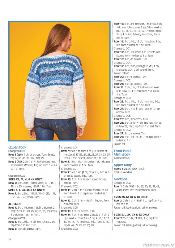 Вязаные проекты крючком в журнале «Crochet Now №128 2025»