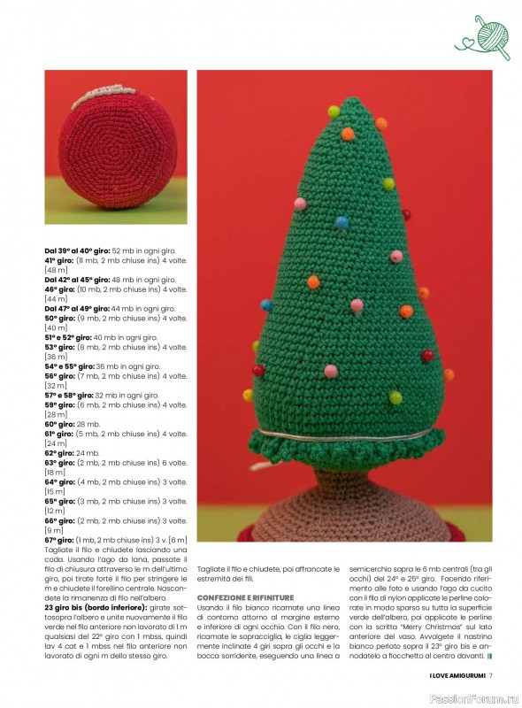 Вязаные проекты крючком в журнале «I Love Amigurumi №29 2025»
