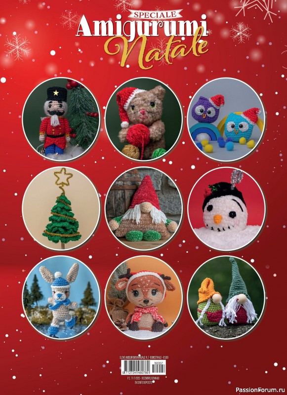 Вязаные проекты крючком в журнале «I Love Amigurumi Manuale №7 2025»