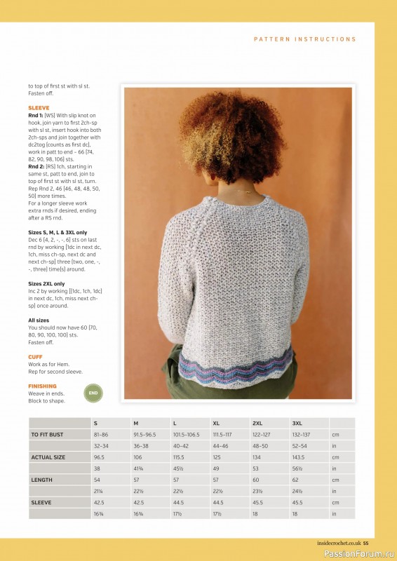 Вязаные проекты крючком в журнале «Inside Crochet №182 2025»