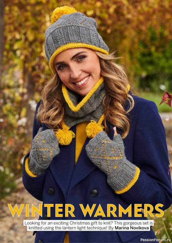 Вязаные проекты крючком в журнале «Simply Knitting - Your Knitted Christmas - 2025»