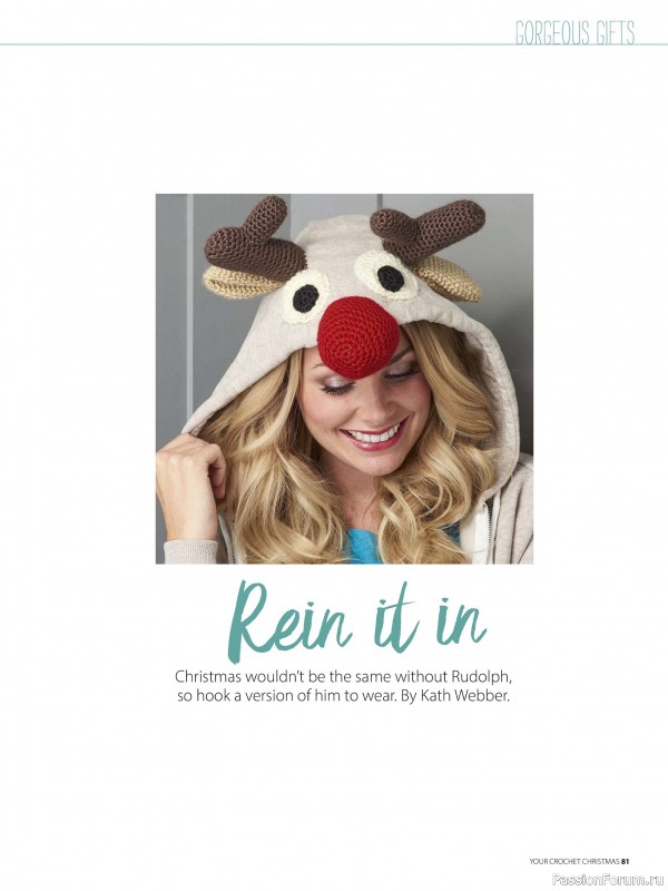 Вязаные проекты крючком в журнале «Your Crochet Christmas - 2025»
