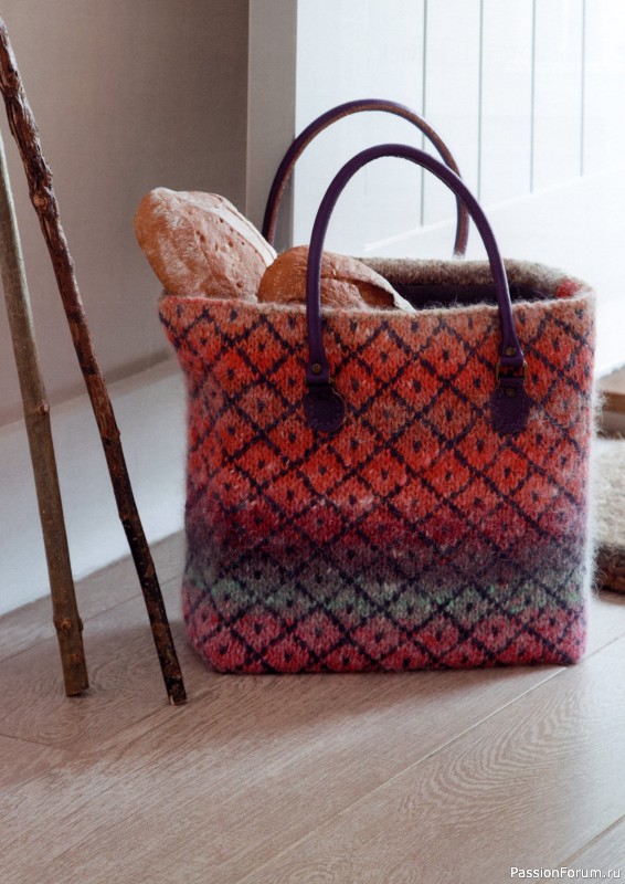 Вязаные проекты в книге &laquo;Библия многоцветных узоров Fair Isle&raquo;.