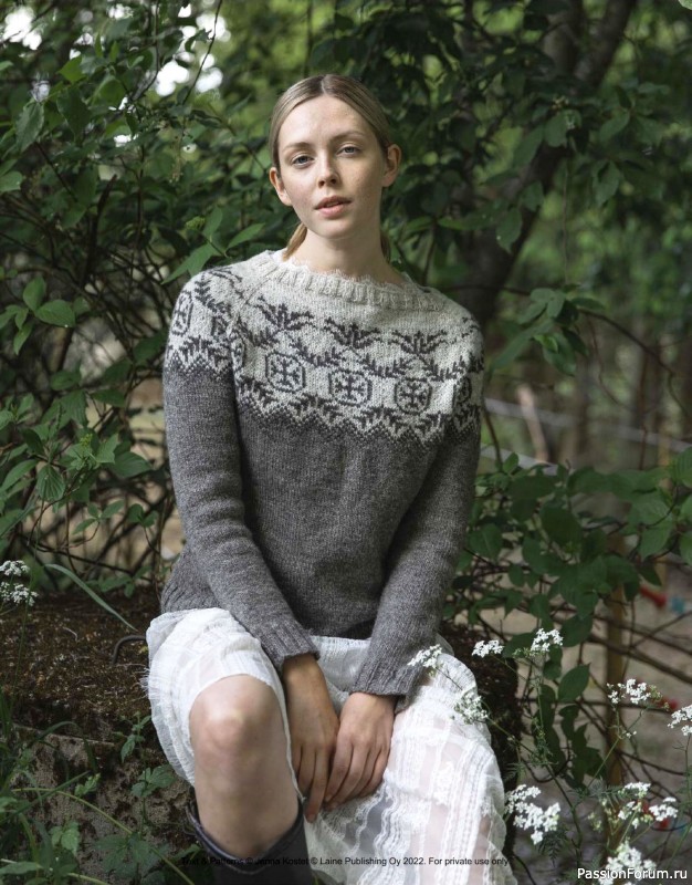 Вязаные проекты в книге «Knitted Kalevala»