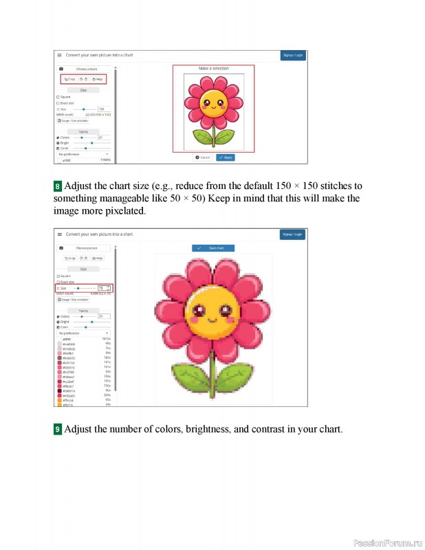 Вязаные проекты в книге «Modern Crochet Tapestries»