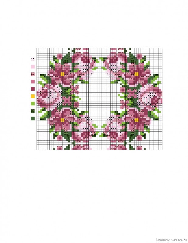 Вязаные проекты в книге &laquo;Вышиваем крестом скатерти, салфетки, рушники&raquo;. Часть1