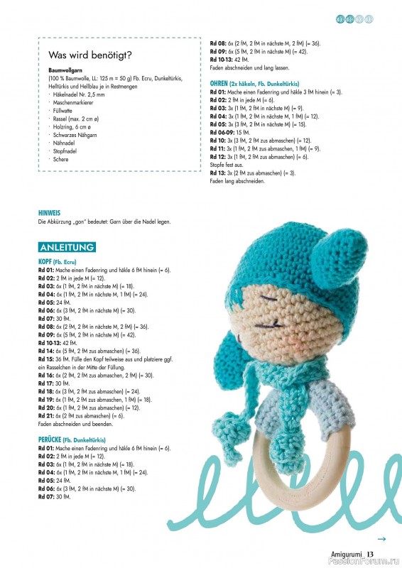 Вязаные проекты в журнале «Hakeln Best of Amigurumi №22 2025»