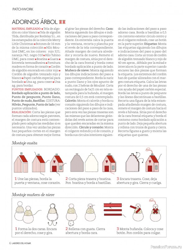 Коллекция проектов для рукодельниц в журнале «Labores del hogar №791 2025»