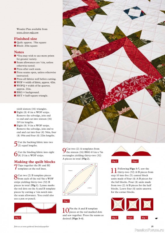 Коллекция проектов для рукодельниц в журнале «Todays Quilter №133 2025»