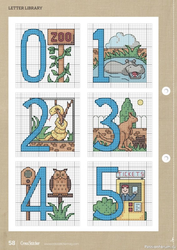 Коллекция вышивки в журнале «CrossStitcher №395 2023»