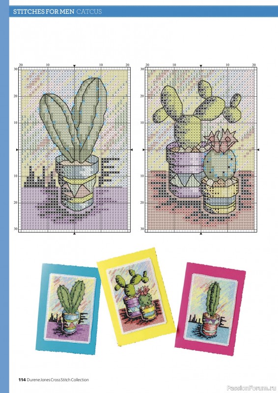 Коллекция вышивки в журнале &laquo;Ultimate Cross Stitch Collection - Durene Jones 2026&raquo;. Часть 2.
