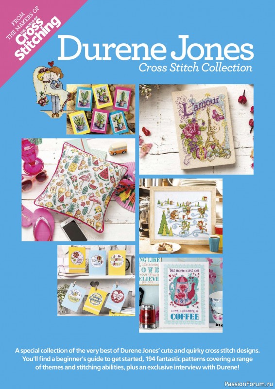 Коллекция вышивки в журнале &laquo;Ultimate Cross Stitch Collection - Durene Jones 2026&raquo;. Часть 2.