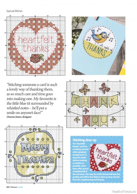 Коллекция вышивки в журнале «Ultimate CrossStitch – Cards 2026»