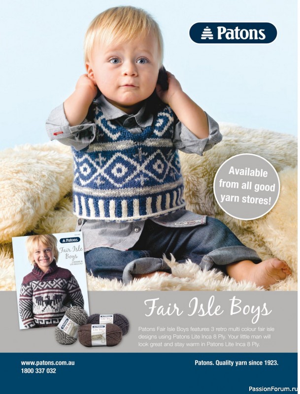 Вязаные модели для детей в журнале «Knitting Baby & Beyond №7 2025»