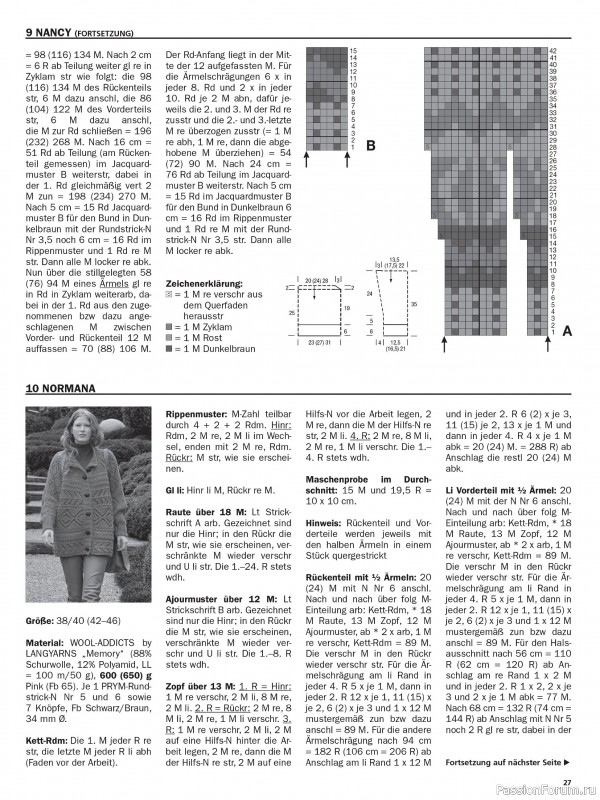 Вязаные модели в журнале «Maschentrends №3 2025»
