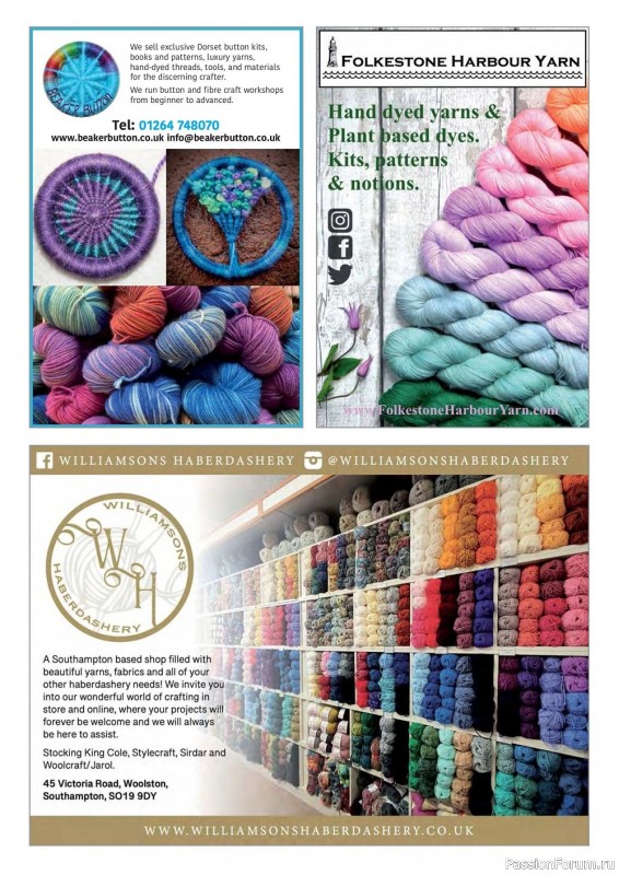 Вязаные проекты крючком в журнале «Inside Crochet №149 2022»