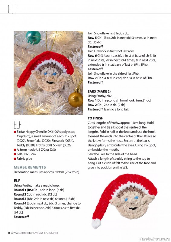 Вязаные проекты крючком в журнале «Simply Crochet №169 2025»