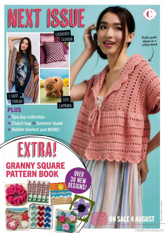 Вязаные проекты крючком в журнале «Simply Crochet №177 2026»