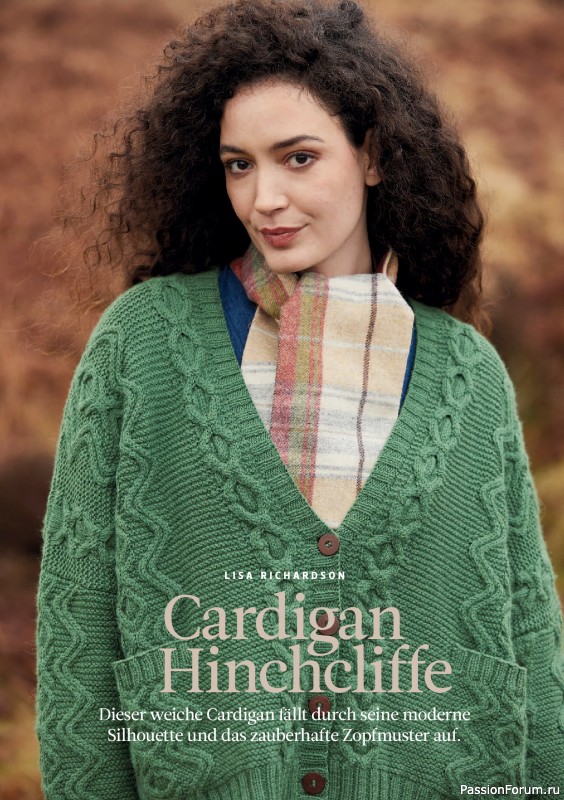 Вязаные проекты спицами в журнале &laquo;The Knitter №80 2026 Germany&raquo;