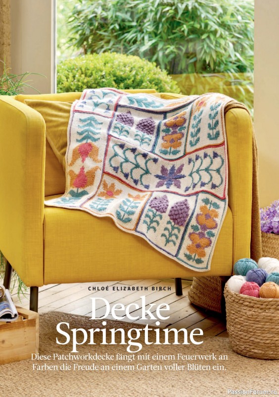 Вязаные проекты спицами в журнале «The Knitter №83 2026 Germany»