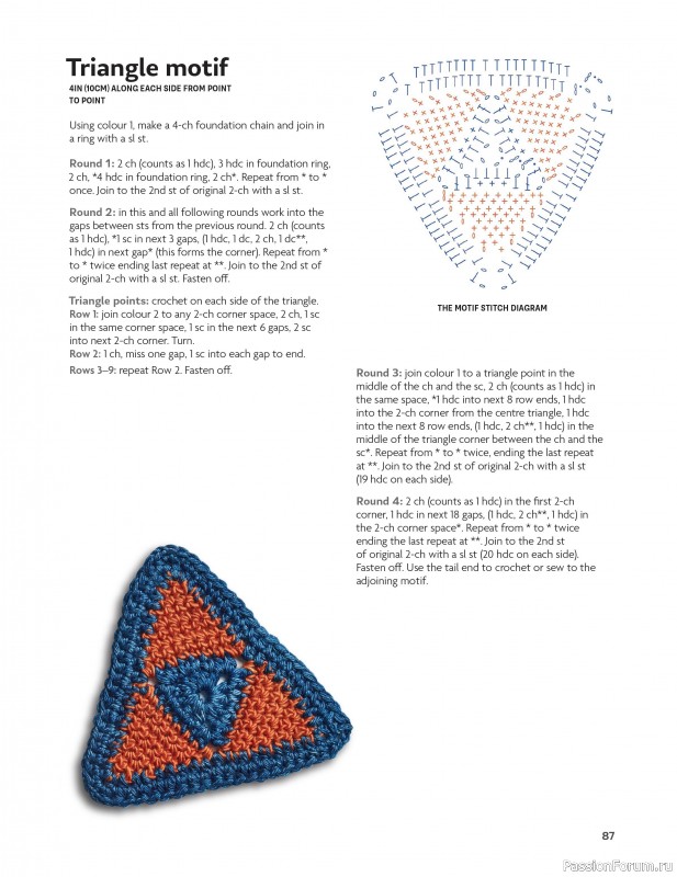 Вязаные проекты в книге «Block-by-Block Blankets and Afghans».