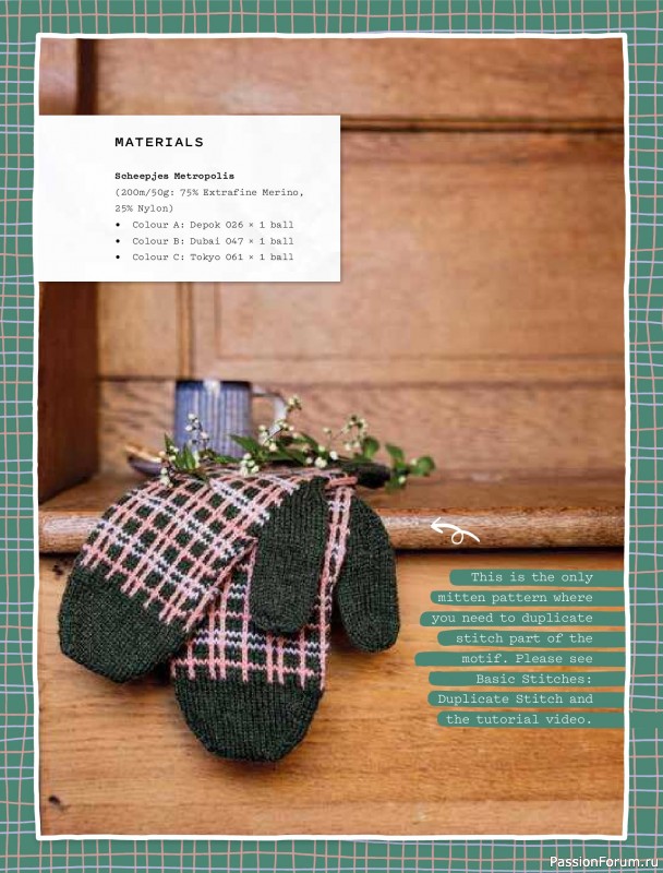 Вязаные проекты в книге &laquo;Colorwork Knitting from Head to Toe&raquo;.
