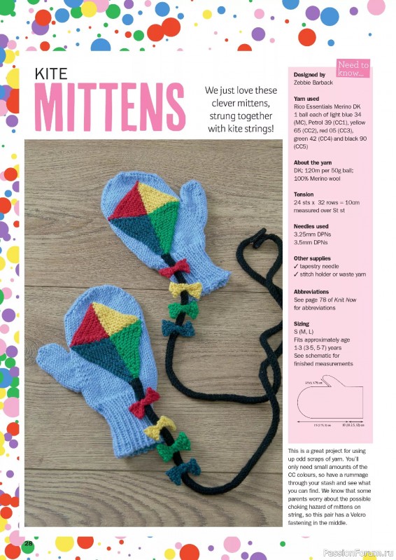 Вязаные проекты в журнале «Knit Now №184 2025»