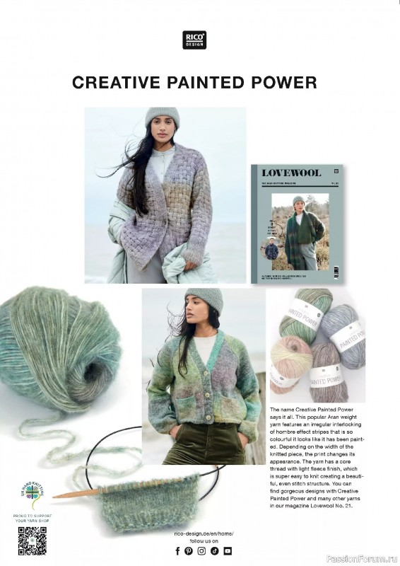 Вязаные проекты в журнале «Knit Now №187 2025»