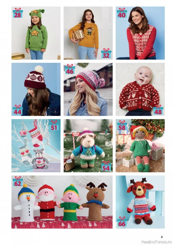 Вязаные проекты в журнале «Knitting for the Holidays 2025»