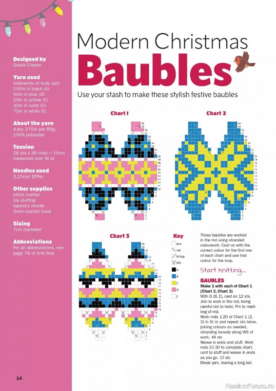 Вязаные проекты в журнале «Knitting for the Holidays 2025»