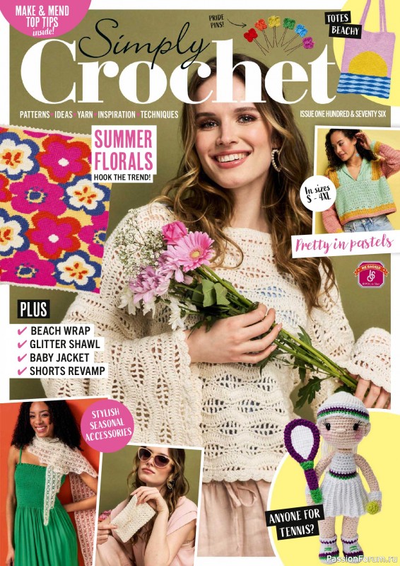 Вязаные проекты крючком в журнале &laquo;Simply Crochet №176 2026&raquo;