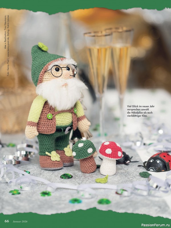 Коллекция проектов для рукодельниц в журнале «Anna Germany №1 2026»