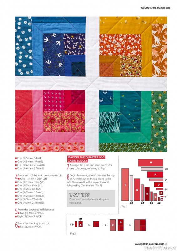 Коллекция проектов для рукодельниц в журнале &laquo;Love Patchwork & Quilting №167 2026&raquo;