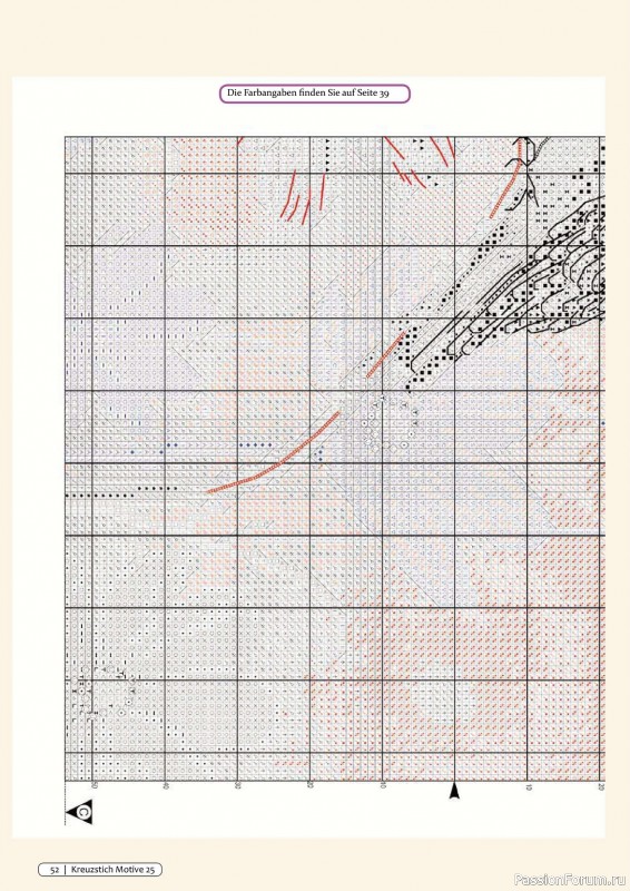 Коллекция вышивки крестиком в журнале «Kreuzstich Motive №25 2022»