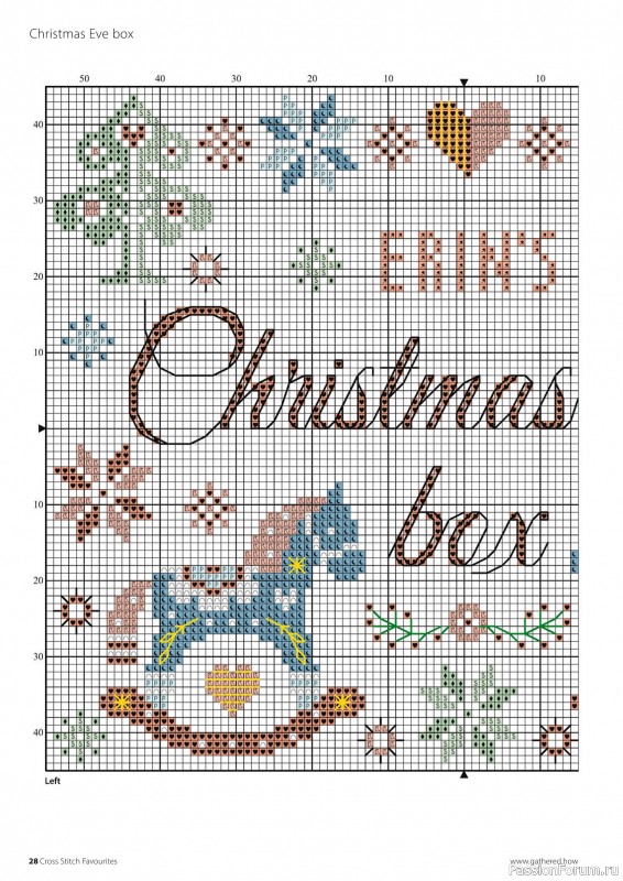 Коллекция вышивки в журнале «Cross Stitch Favourites - Christmas 2025»