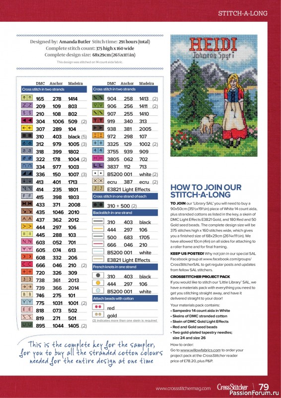 Коллекция вышивки в журнале &laquo;CrossStitcher №438 2026&raquo;