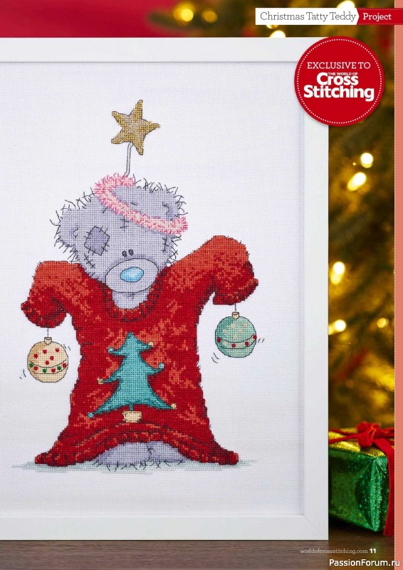 Коллекция вышивки в журнале «The World of Cross Stitching №378 2026»