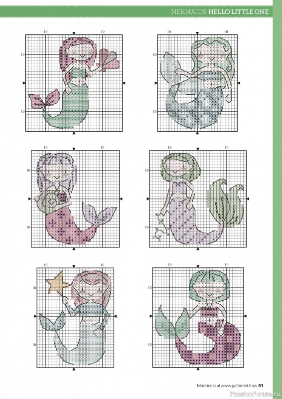 Коллекция вышивки в журнале &laquo;Ultimate Cross Stitch Collection - Durene Jones 2026&raquo;. Часть 2.