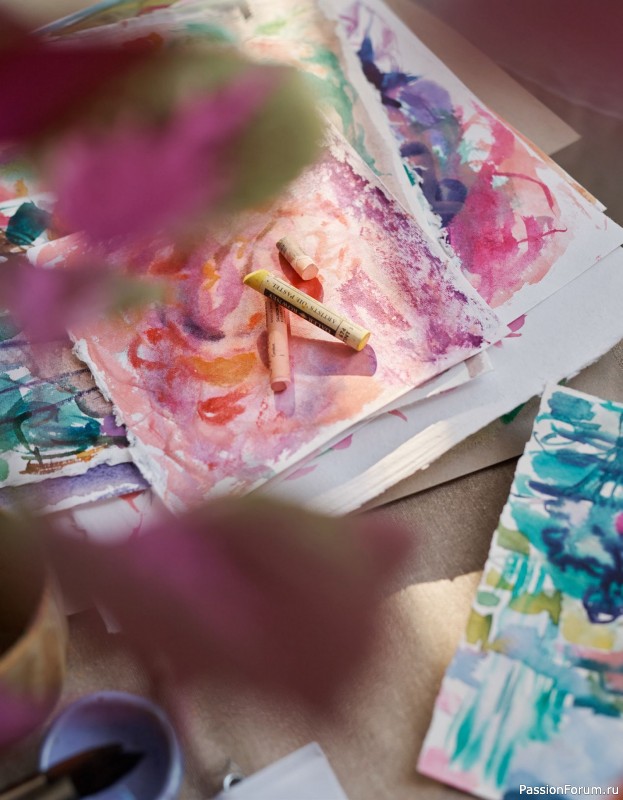 Вязаные модели в журнале «Laine Magazine №24 2025 Spring»