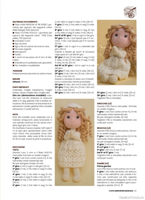 Вязаные проекты крючком в журнале «I Love Amigurumi Manuale №7 2025»