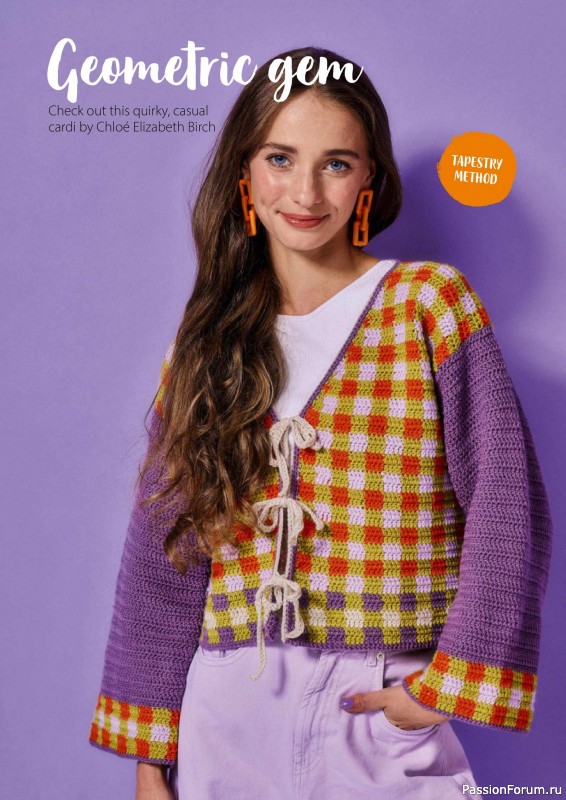 Вязаные проекты крючком в журнале «Simply Crochet №167 2025»